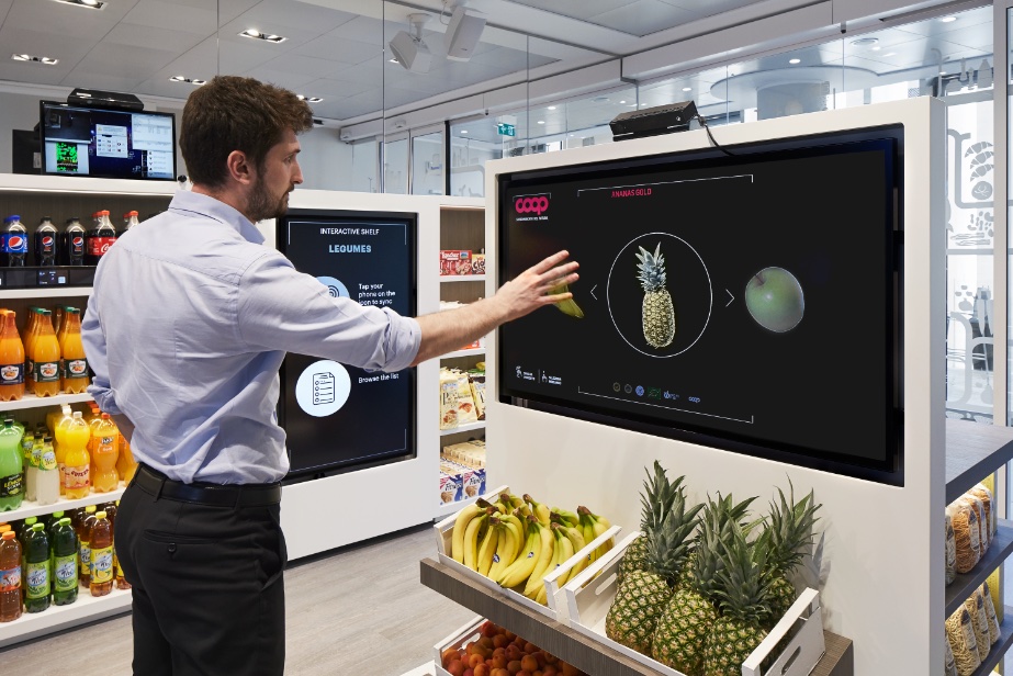 ACIN — interactive retail shelf